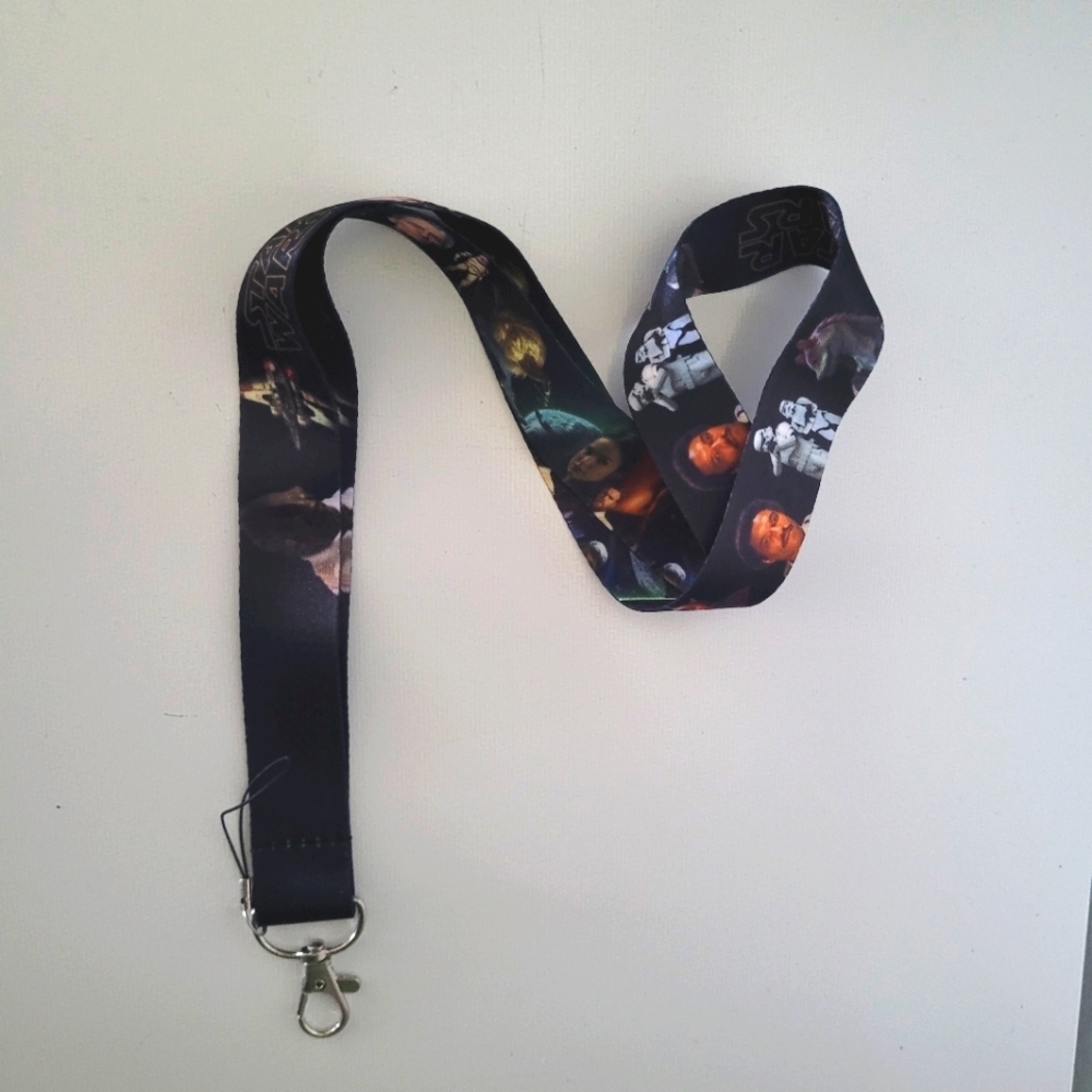 Top Movies All Time Star Wars Episode III Revenge Sith Lanyard and Id Badge Clip